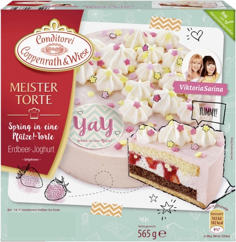 Coppenrath & Wiese kreiert Torte mit Influencerinnen -